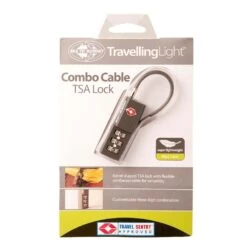 Sea To Summit Travelling Light TSA Travel Lock-Combination With Cable